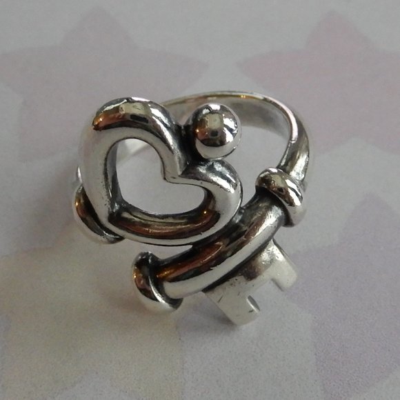 James Avery Jewelry James Avery Key To My Heart Ring Sz 8 Poshmark